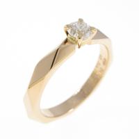 ブシュロン ファセット リング 0．21ct・F・VVS2・3EXT