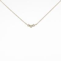 4゜C ダイヤモンドネックレス