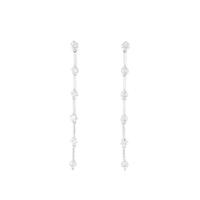 LINE ダイヤモンドピアス