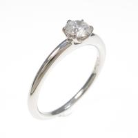 プラチナダイヤモンドリング 0．307ct・E・SI2・3EXT