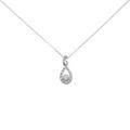 ヴァンドーム ダイヤモンドネックレス 0．092ct・F・SI1・EXT