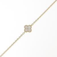 ヴァンドーム フラワー ダイヤモンドブレスレット