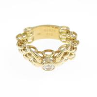 K18YG ダイヤモンドリング