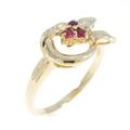 K18YG ルビーリング