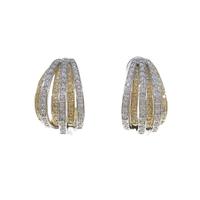 750YG／750WG ダイヤモンドイヤリング