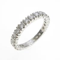 PT ハーフエタニティ ダイヤモンドリング