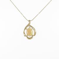 K18YG オパールネックレス