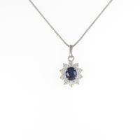 PT サファイヤネックレス