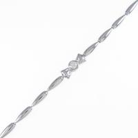 PT リボン ダイヤモンドブレスレット