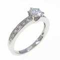 【リメイク】プラチナダイヤモンドリング 0．361ct・D・VVS2・GOOD