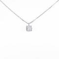 プラチナダイヤモンドネックレス 0．326ct・G・VVS2・VG