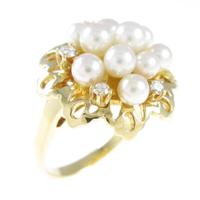 ミキモト アコヤパールリング