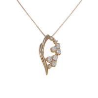 K18PG ダイヤモンドネックレス