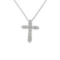 PT クロス ダイヤモンドネックレス