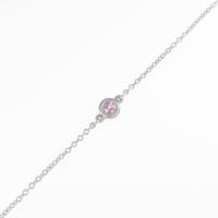 ティファニー ピンクサファイヤブレスレット