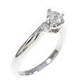プラチナダイヤモンドリング 0．331ct・F・VVS2・3EXT H＆C