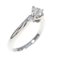 プラチナダイヤモンドリング 0．331ct・F・VVS2・3EXT H＆C