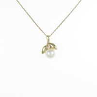 K18YG アコヤパールネックレス