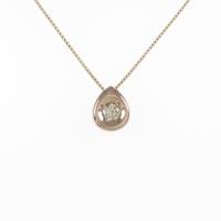 K18PG ダイヤモンドネックレス