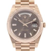 【未使用品】ロレックス 228235A デイデイト PG・RG 自動巻