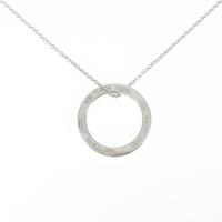 ティファニー 1837サークル ミディアム ネックレス