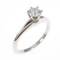 ティファニー クラシックソリティア リング 0．26ct・G・VVS1・EXT