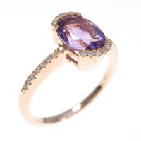18KPG アメジストリング