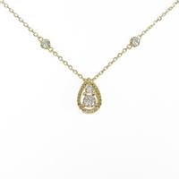 K18YG ダイヤモンドネックレス