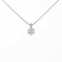 PT ソリティア ダイヤモンドネックレス