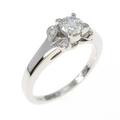カルティエ バレリーナ リング 0．28ct・E・VVS2・VG