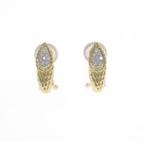 K18YG／K18WG ダイヤモンドイヤリング