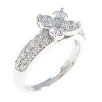 ポンテヴェキオ フラワー ダイヤモンドリング