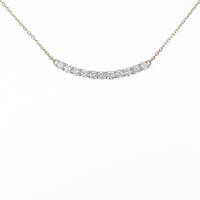 【新品】K18YG ダイヤモンドネックレス