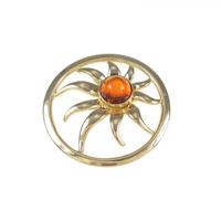 18KTYG シトリンペンダント