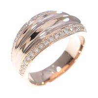 K18PG ダイヤモンドリング