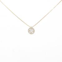 【新品】K18YG ダイヤモンドネックレス 0．203ct・G・VS1・GOOD