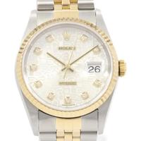 ロレックス 16233G デイトジャスト SSxYG 自動巻