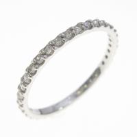 K10WG フルエタニティ ダイヤモンドリング