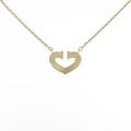 カルティエ Cハート ネックレス
