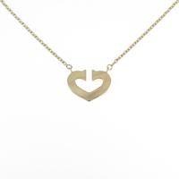 カルティエ Cハート ネックレス