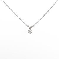 PT ソリティア ダイヤモンドネックレス