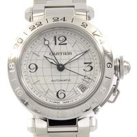 カルティエ W31078M7 パシャC GMT 自動巻