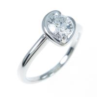 タサキ ハート ダイヤモンドリング 0．51ct・G・VS2・EXT