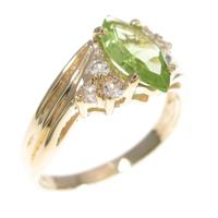 14KYG ペリドットリング