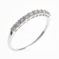 K18WG ダイヤモンドリング