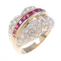 K18YG ルビーリング