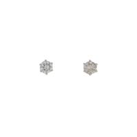 PT ソリティア ダイヤモンドピアス