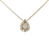 K18PG ダイヤモンドネックレス