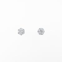 【リメイク】PT ソリティア ダイヤモンドピアス