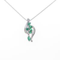 PT エメラルドネックレス